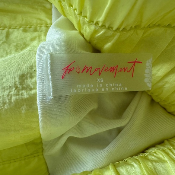 Free People Movement The Way Home Shorts Yellow - Picture 3 of 6
